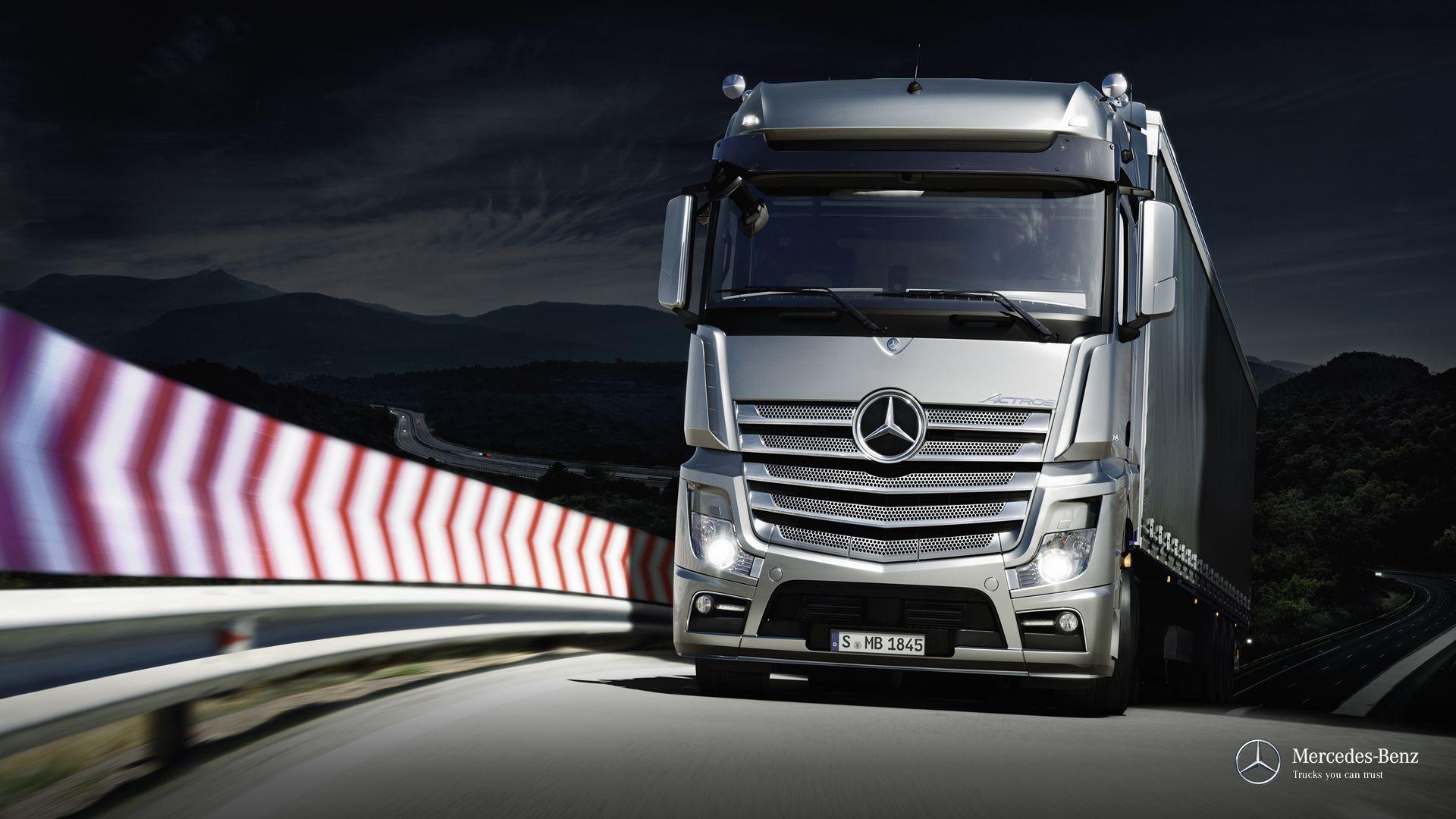 Mercedes Benz Actros Wallpaper And HD Background Free Download On PicGaGa