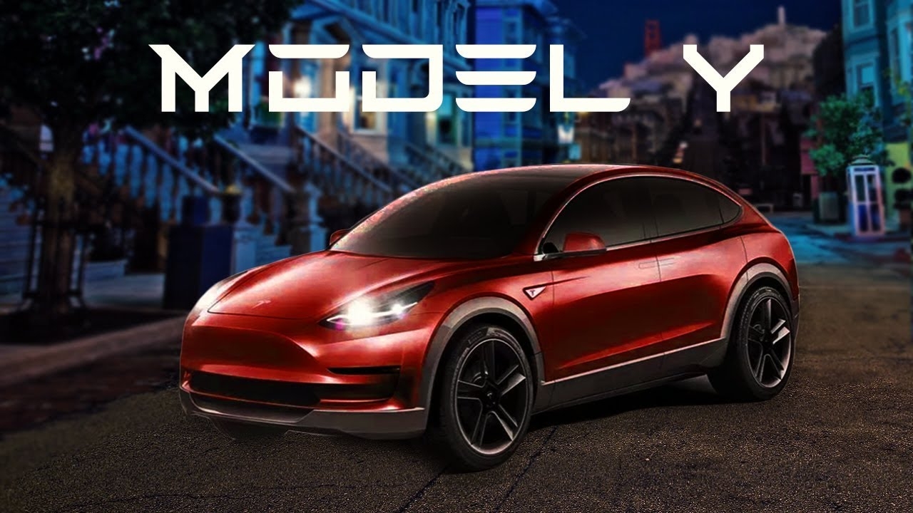 Tesla Model Y New Design HD Wallpaper Tesla Model Y HD Wallpaper