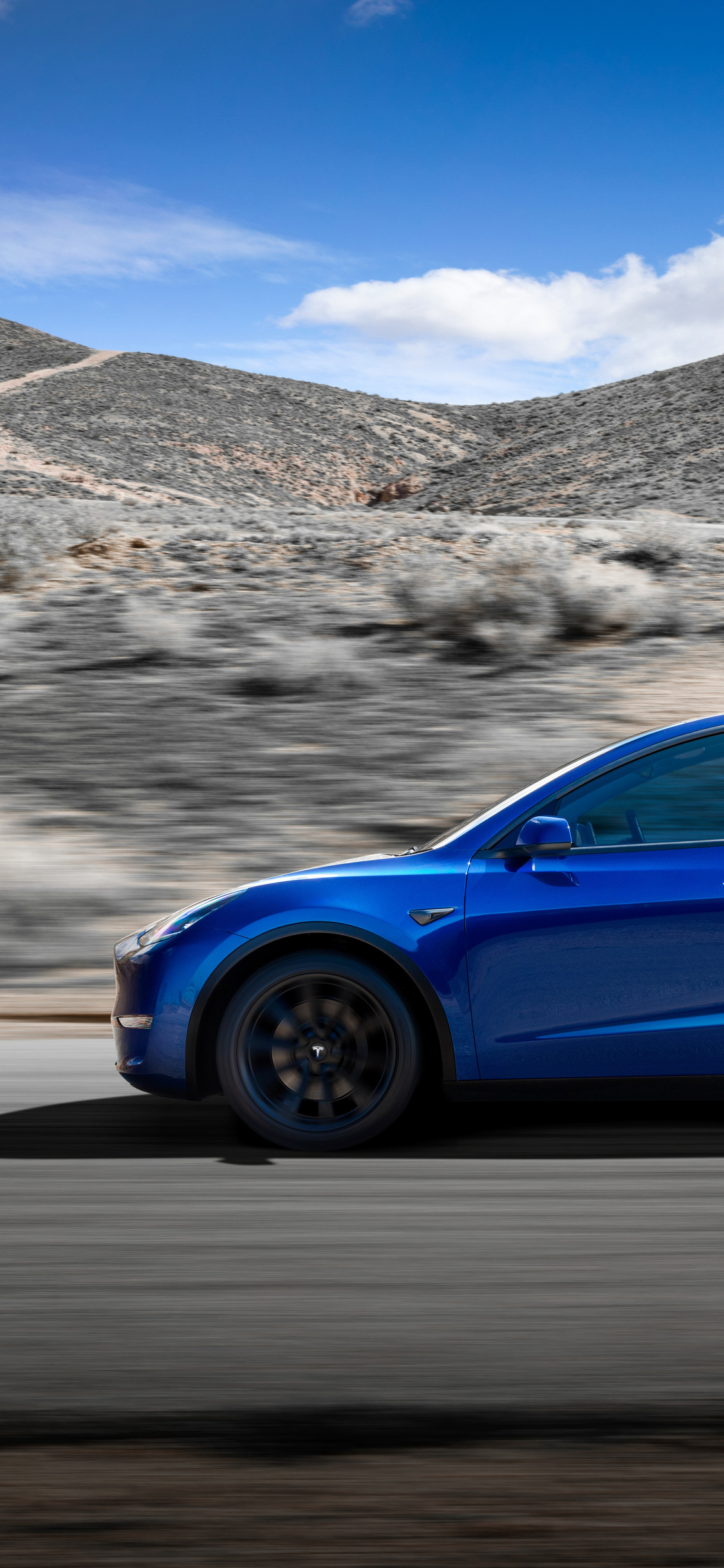Tesla Model Y Side View iPhone XS, iPhone 10, iPhone X HD 4k Wallpaper, Image, Background, Photo and Picture