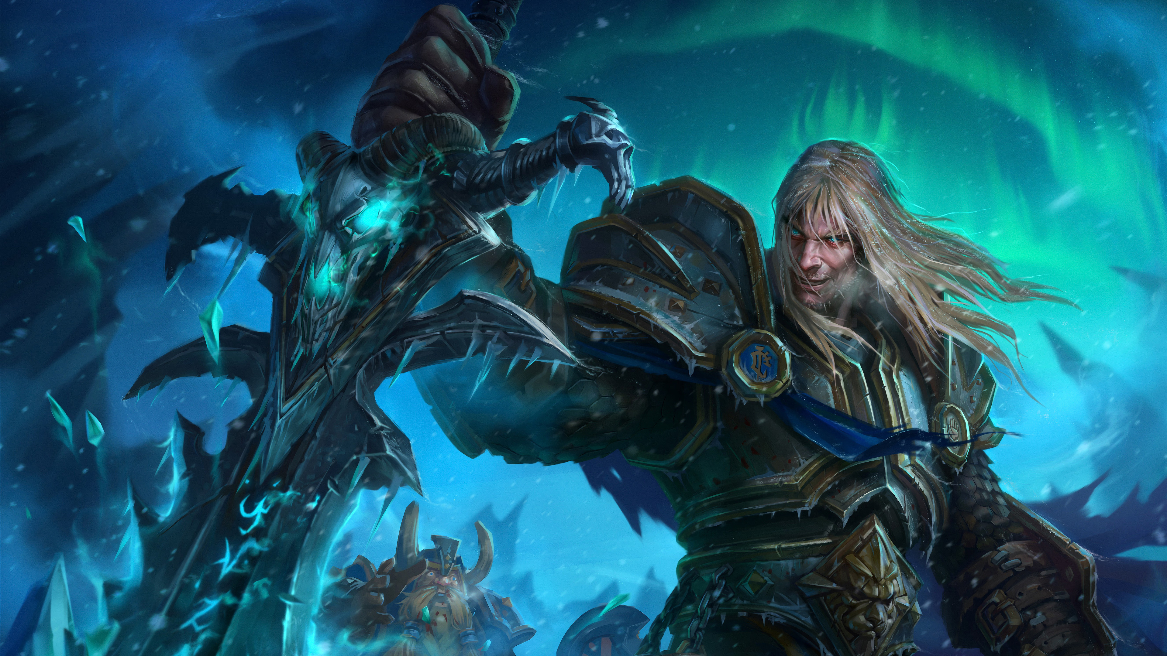 Arthas Menethil 4K 8K HD World of Warcraft Wallpaper
