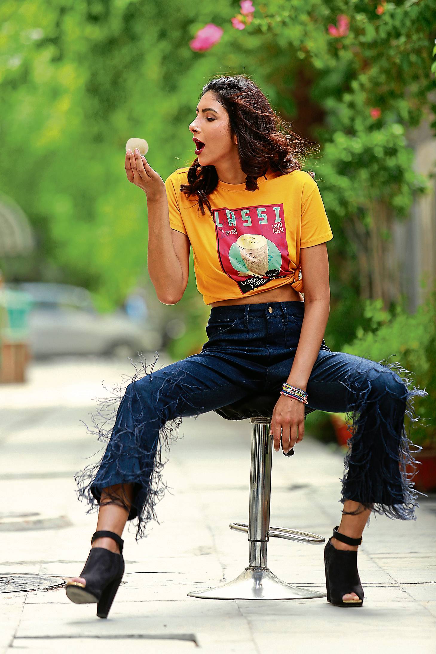 Food prints are a rage this season. Make the best of this delicious fashion trend