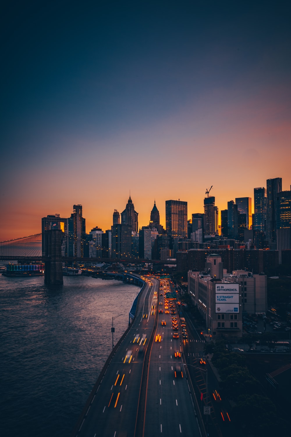 New York Sunset Picture. Download Free Image