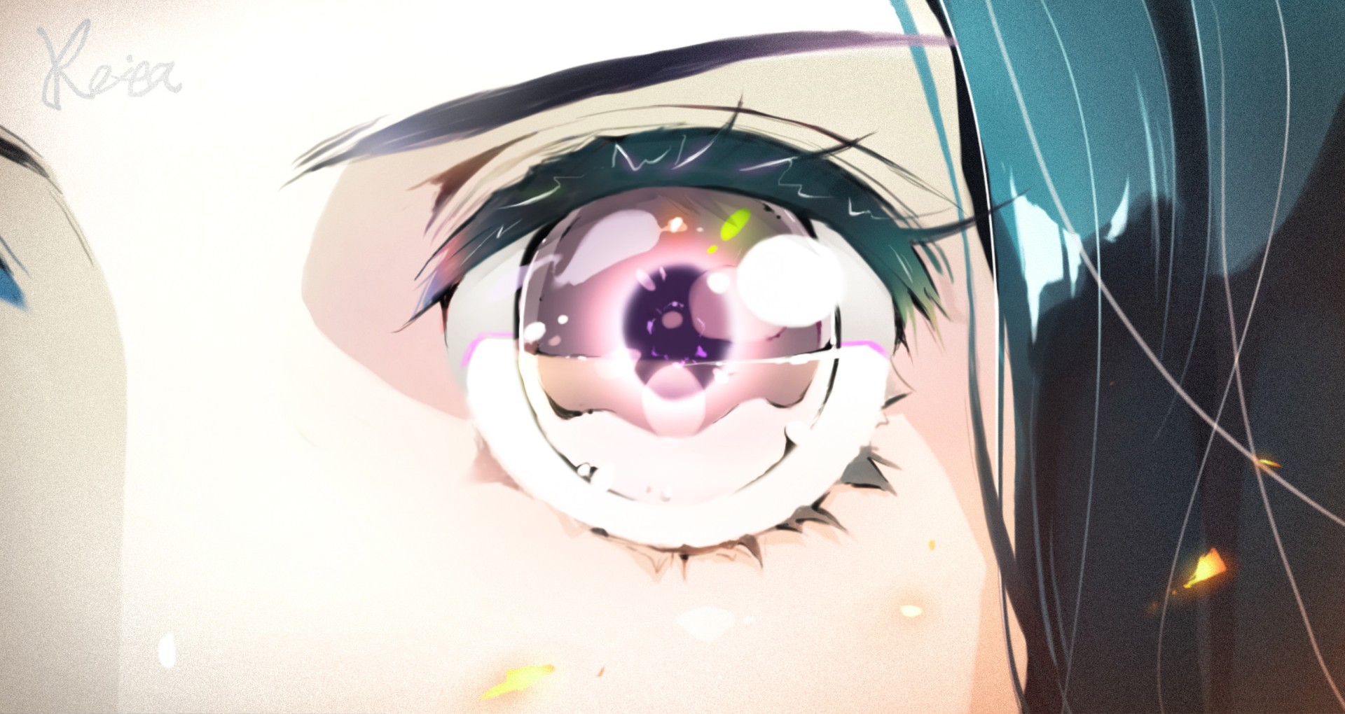 Wallpaper, anime girls, digital art, artwork, 2D, portrait 1920x1020