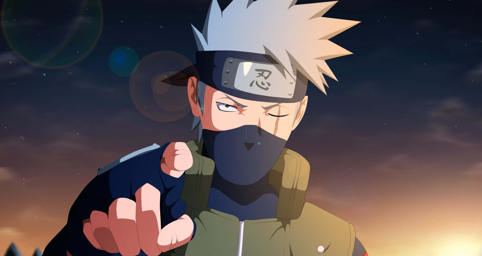 Download 1920x1020 Naruto, Kakashi, Shinobi Wallpaper