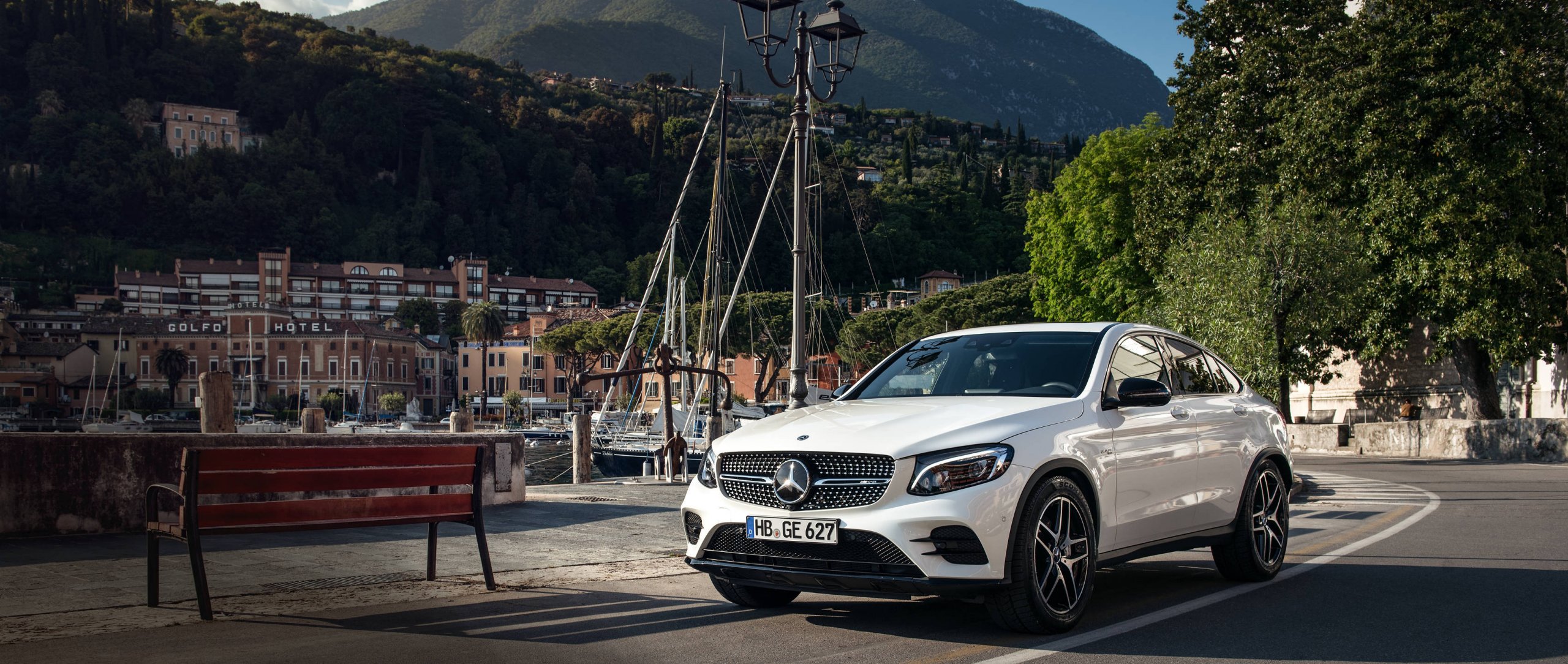 Mercedes AMG GLC 43 4MATIC Coupé Wallpaper. #MBsocialcar