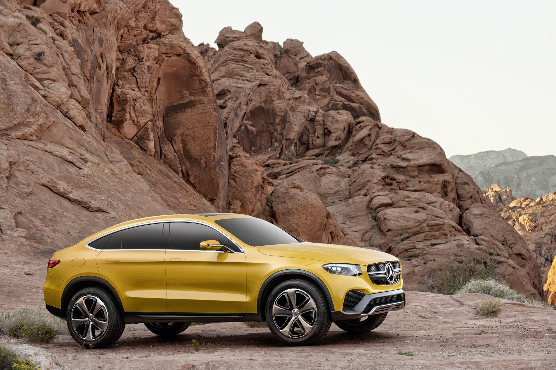 MercedesBenz GLC Coupe Concept Wallpaper and Image Gallery