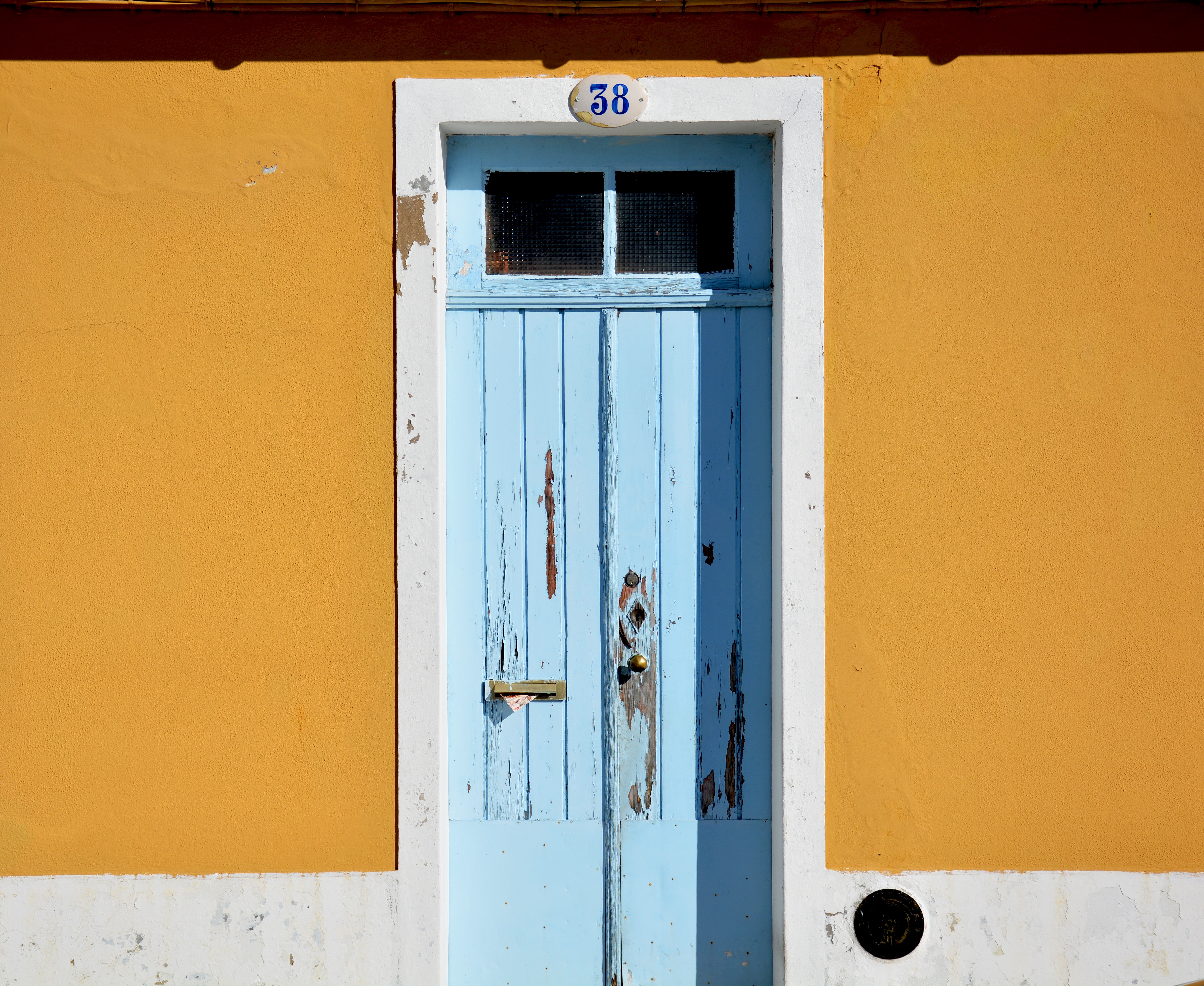 4886x4000 #Public domain image, #yellow, #house, #building, #orange, #wood, #wall, #colourful, #doorway, , #street, #home, #weathered, #blue, #door, #aveiro, #number, #bright, #old HD Wallpaper