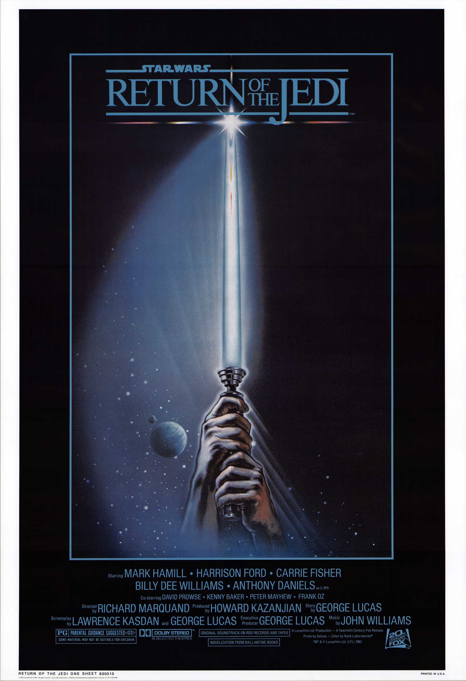 Star Wars Episode VI: Return of the Jedi 1983 Movie Poster HD