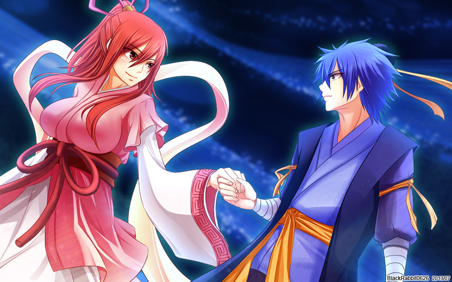 Erza and Jellal Fairy Tail 4q Wallpaper HD