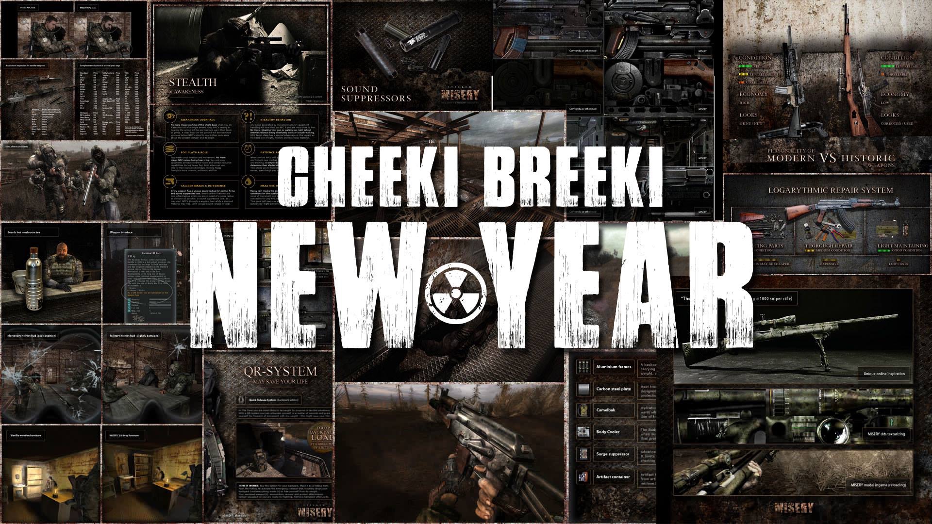 Cheeki Breeki New Year image mod for S.T.A.L.K.E.R.: Call of Pripyat