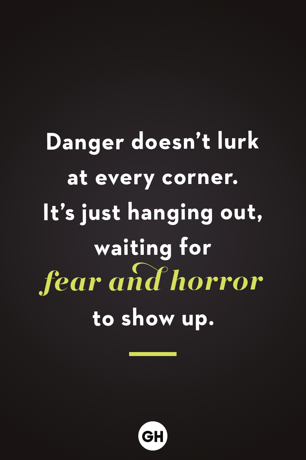 Scary Quotes HD Wallpaper