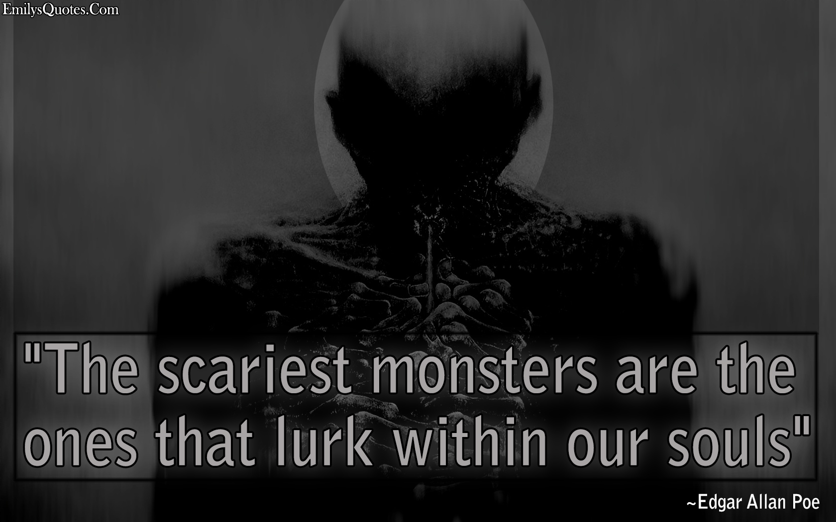 Poe Quotes Wallpaper Evil Quotes HD Wallpaper Monster Quotes