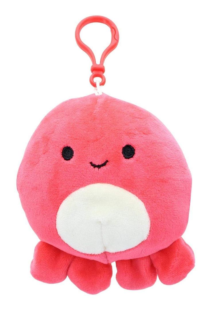 Squishmallow Veronica The Octopus Sealife Plush Toy Clip On.5 Inches. Toy Clip, Collectable Plush, Plush Toy
