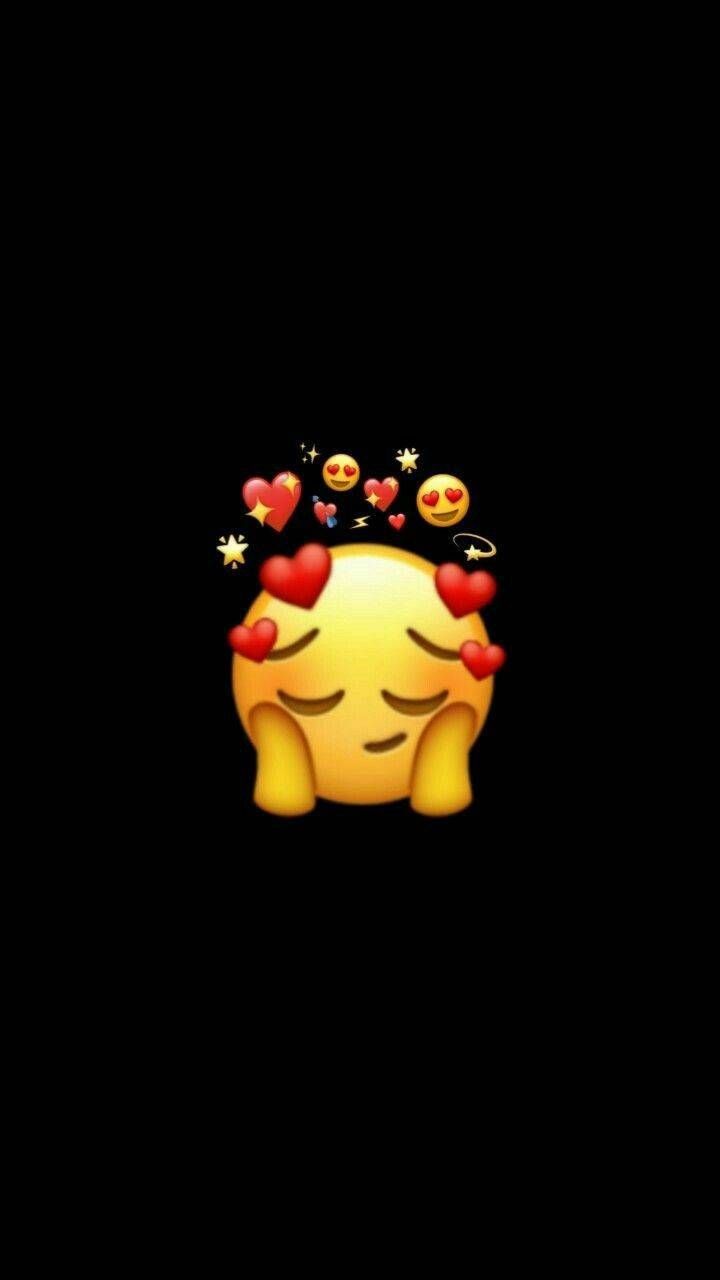 Download Emoji wallpaper by RealDisneyPrincess now. Browse mill. Wallpaper iphone cute, Emoji wallpaper iphone, Phone lock screen wallpaper
