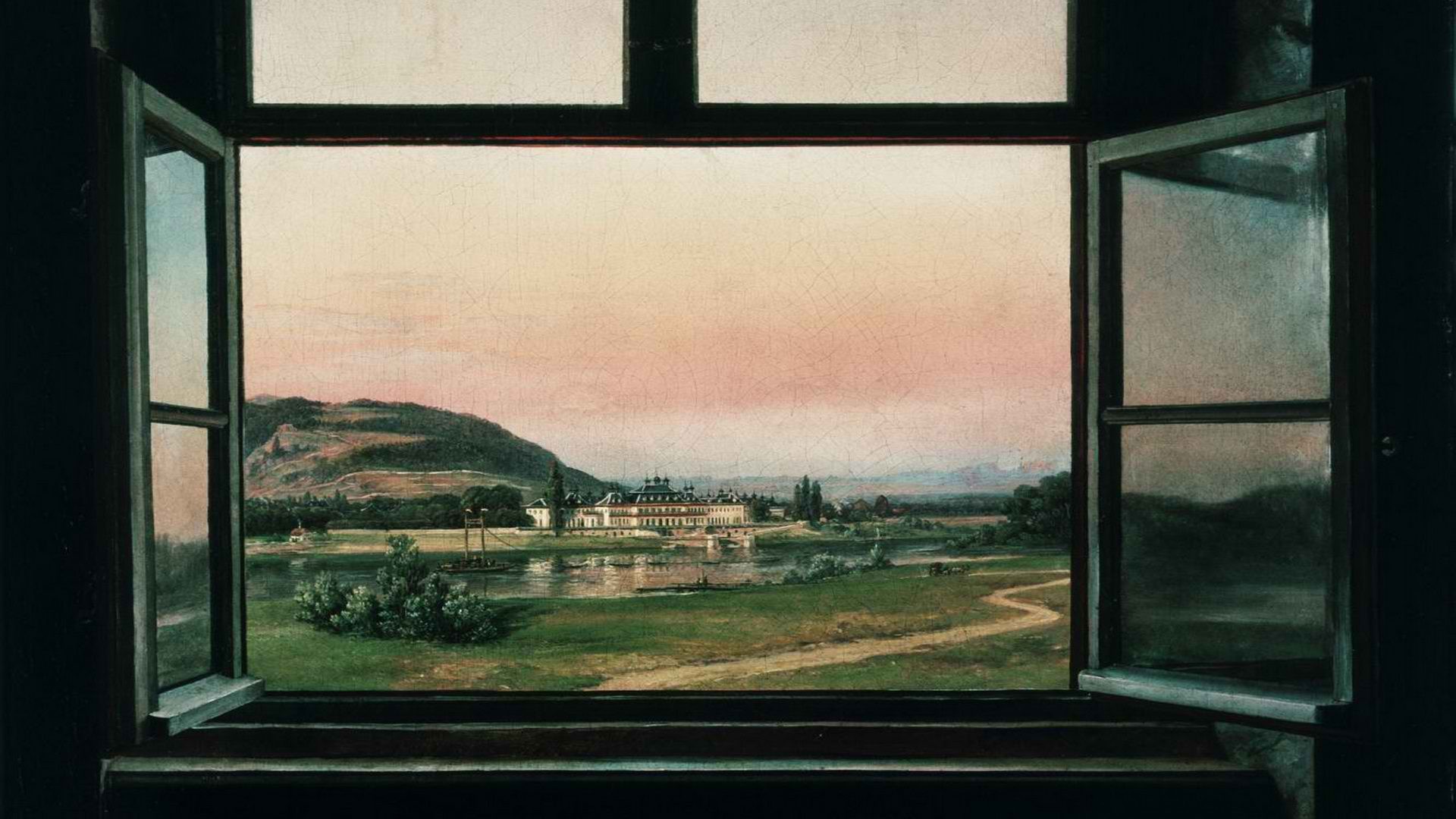 house window wallpaper
