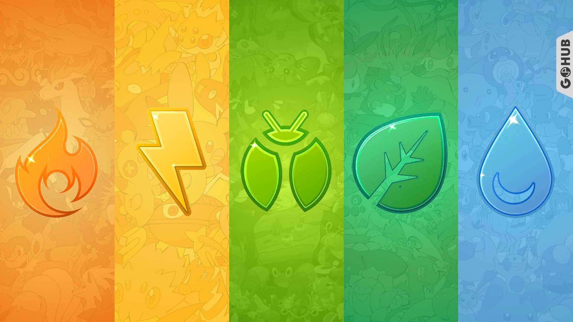 Rainbow Pokémon Wallpapers Wallpaper Cave