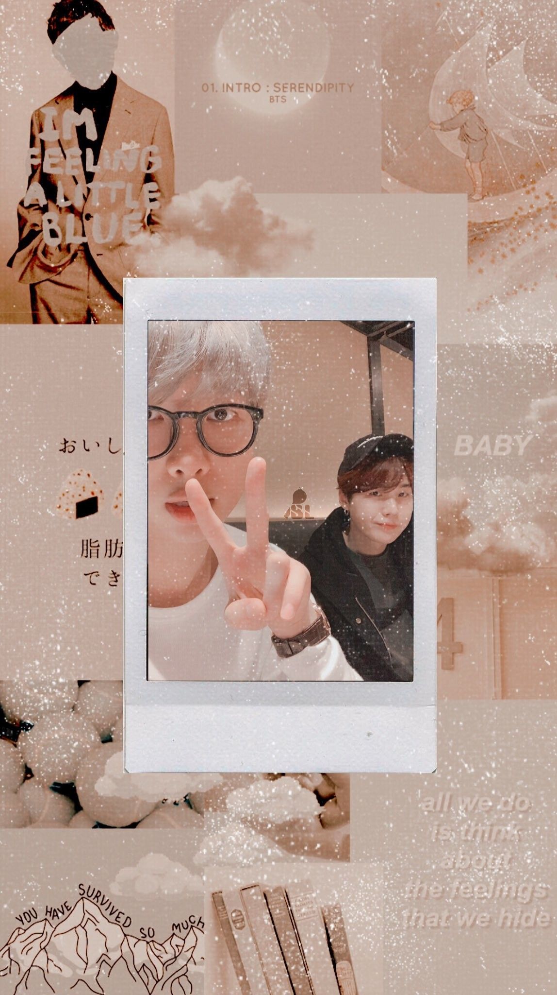 Namjoon And Yoongi Wallpaper Credits To Twitter Lockszcreenbts © #Namjoon #RM #Yoongi #Suga. Bts Wallpaper, Bts, Wallpaper