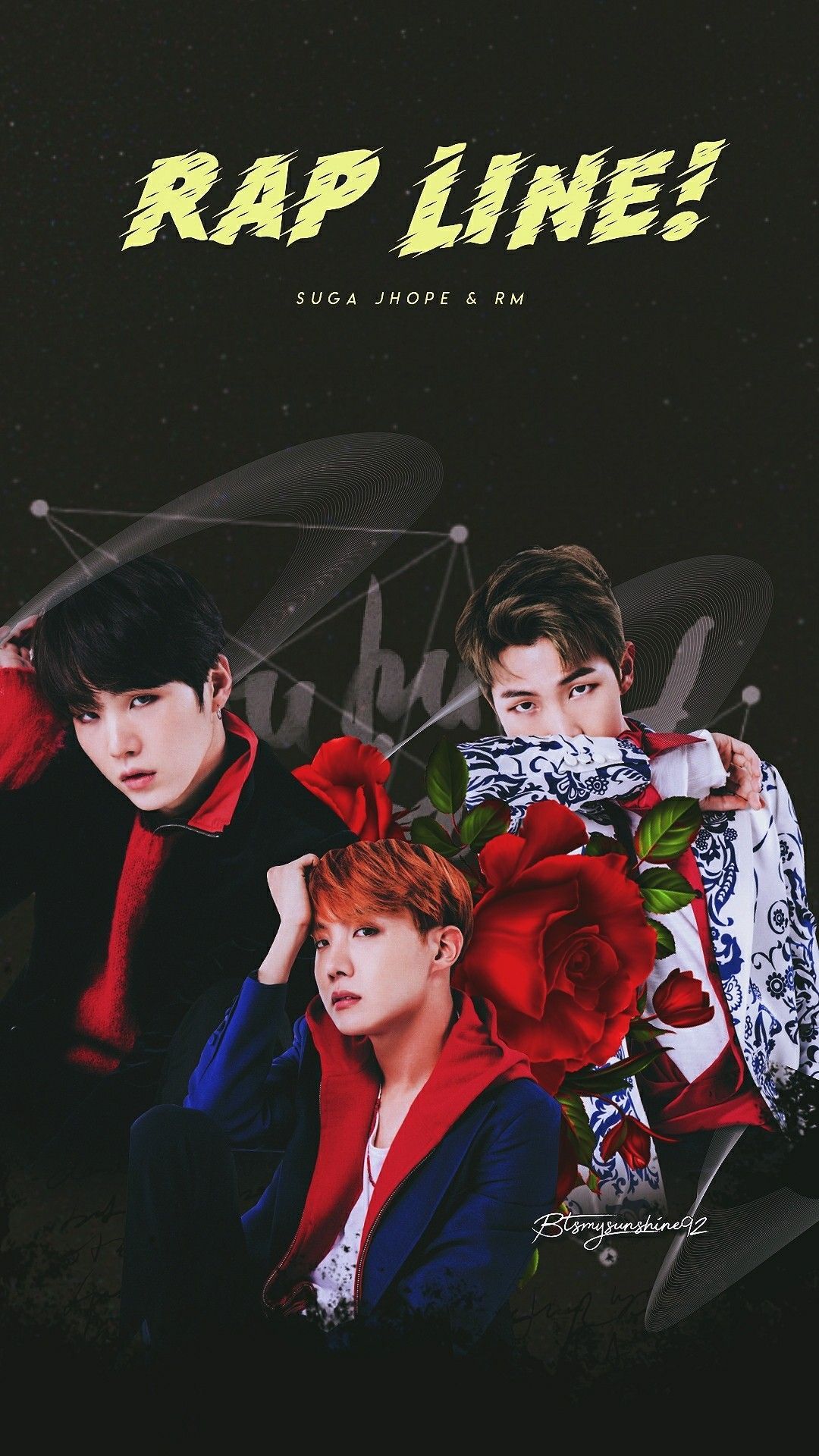 BTS Rap Line Wallpaper