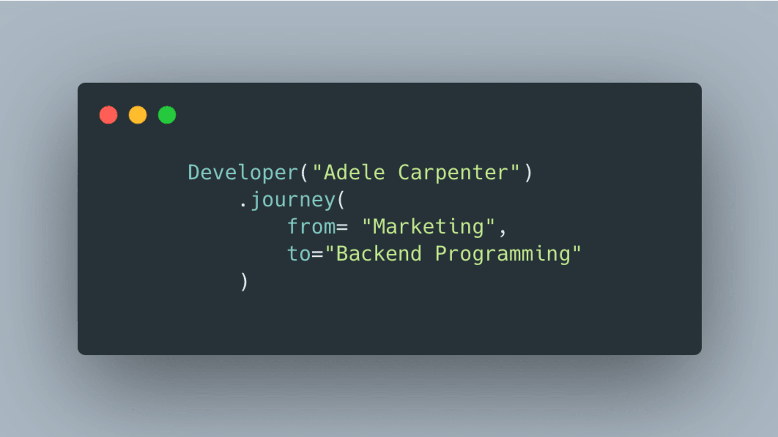 From marketing to backend developer in one year story of Adele Carpenter