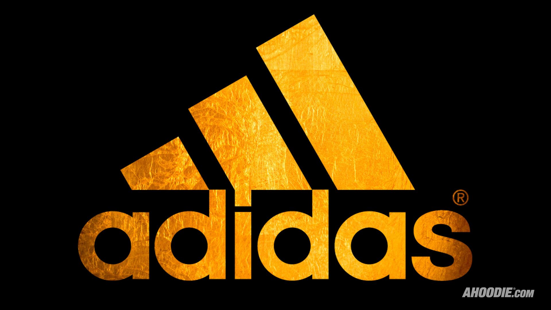 Adidas Black and Gold Wallpaper