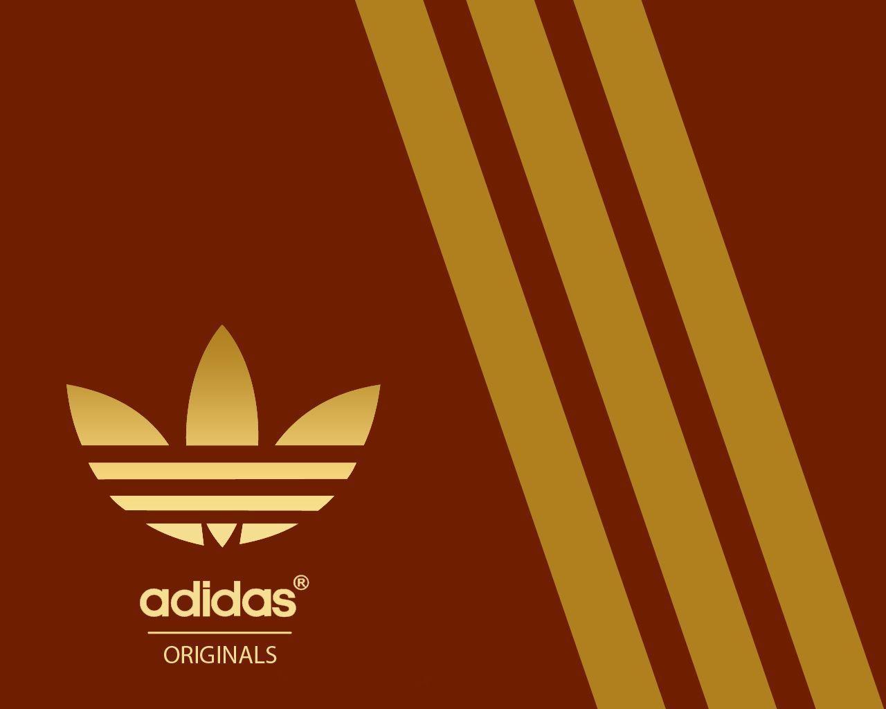 Adidas gold Logos