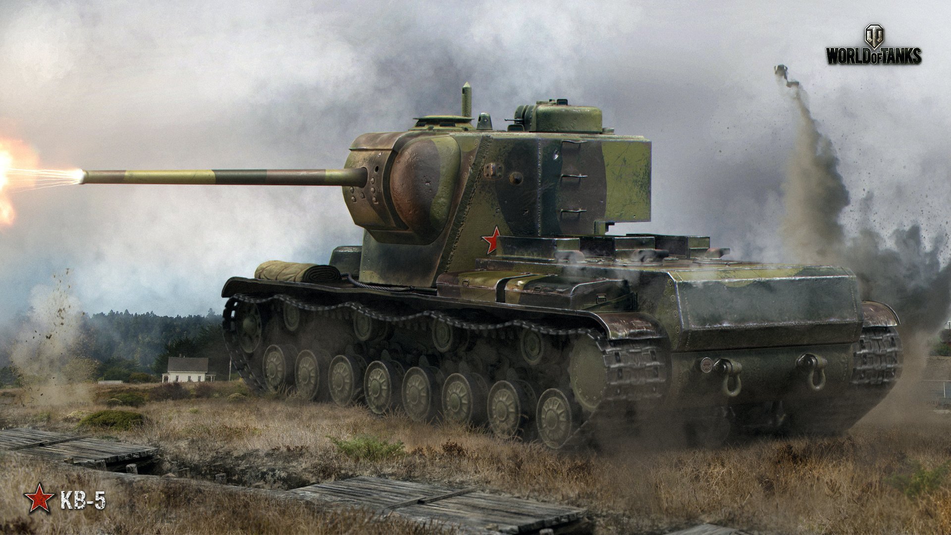 Russian KV 5 Heavy Tank HD Wallpaper