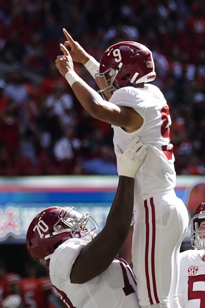 ESPN Stats & Info Young is the first QB in Alabama history with 4 Pass TD in his starting debut. Young breaks the record previously shared