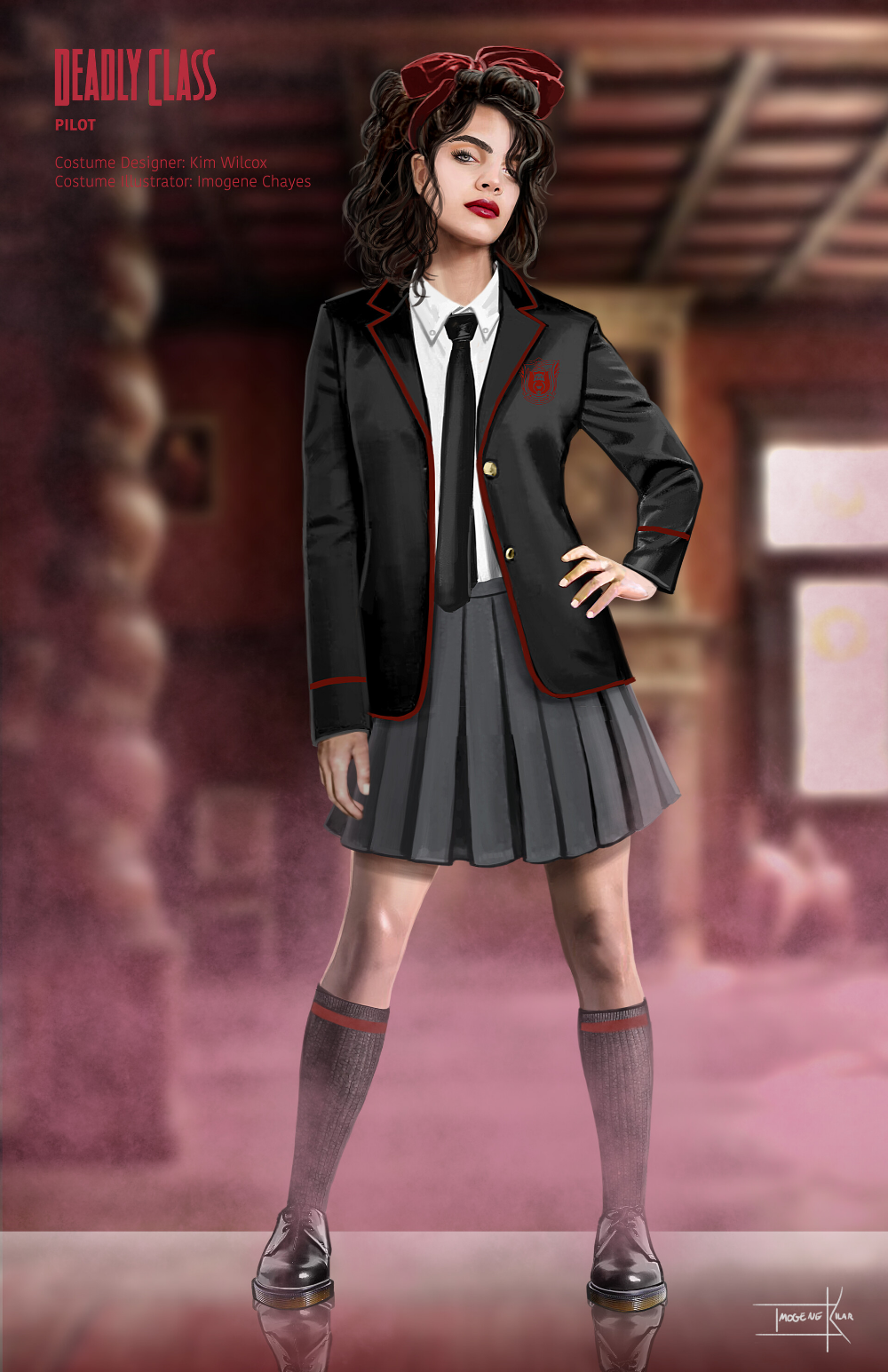 Deadly Class, Imogene Chayes. Class outfits, Class outfit, Girls cosplay