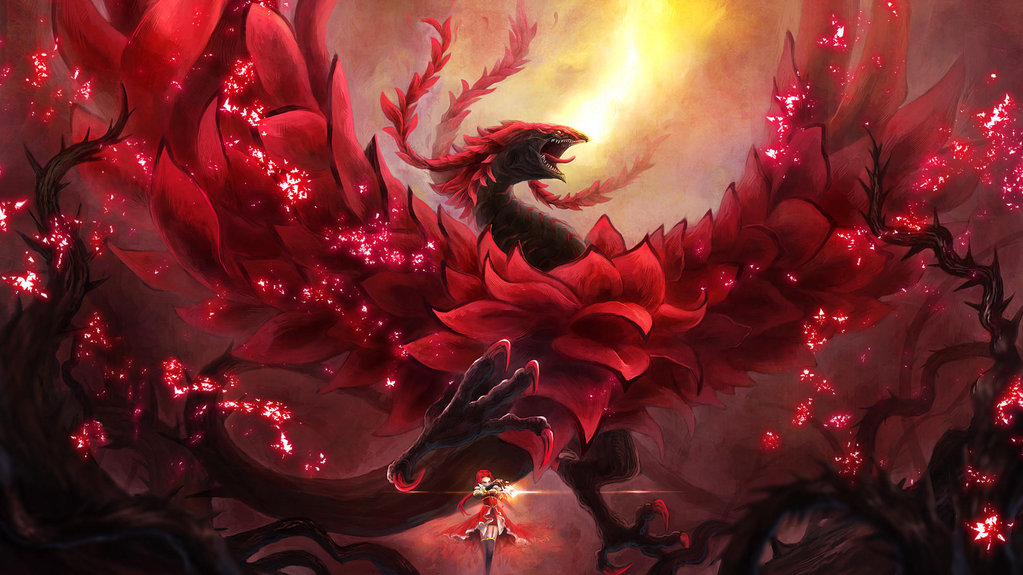 Red Dragon Archfiend Wallpapers Wallpaper Cave