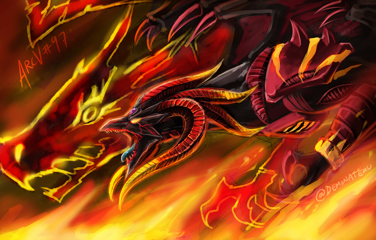 Tyrant Red Dragon Archfiend Gi Oh! ARC V Anime Image Board