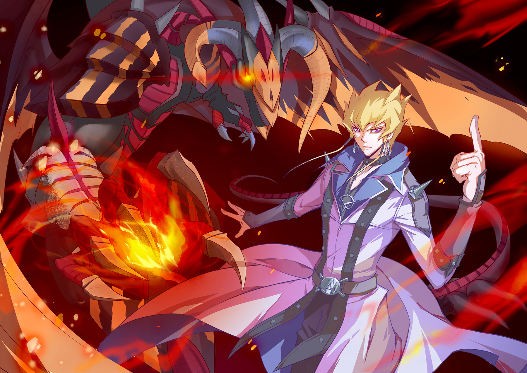 Scarlight Red Dragon Archfiend, Fanart Anime Image Board