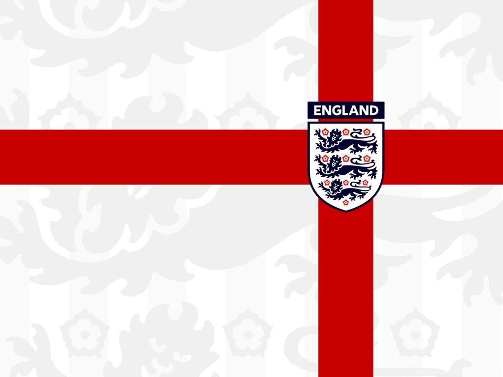 Wallpaper England National Team Logo Soccer 1024x768 Desktop Background