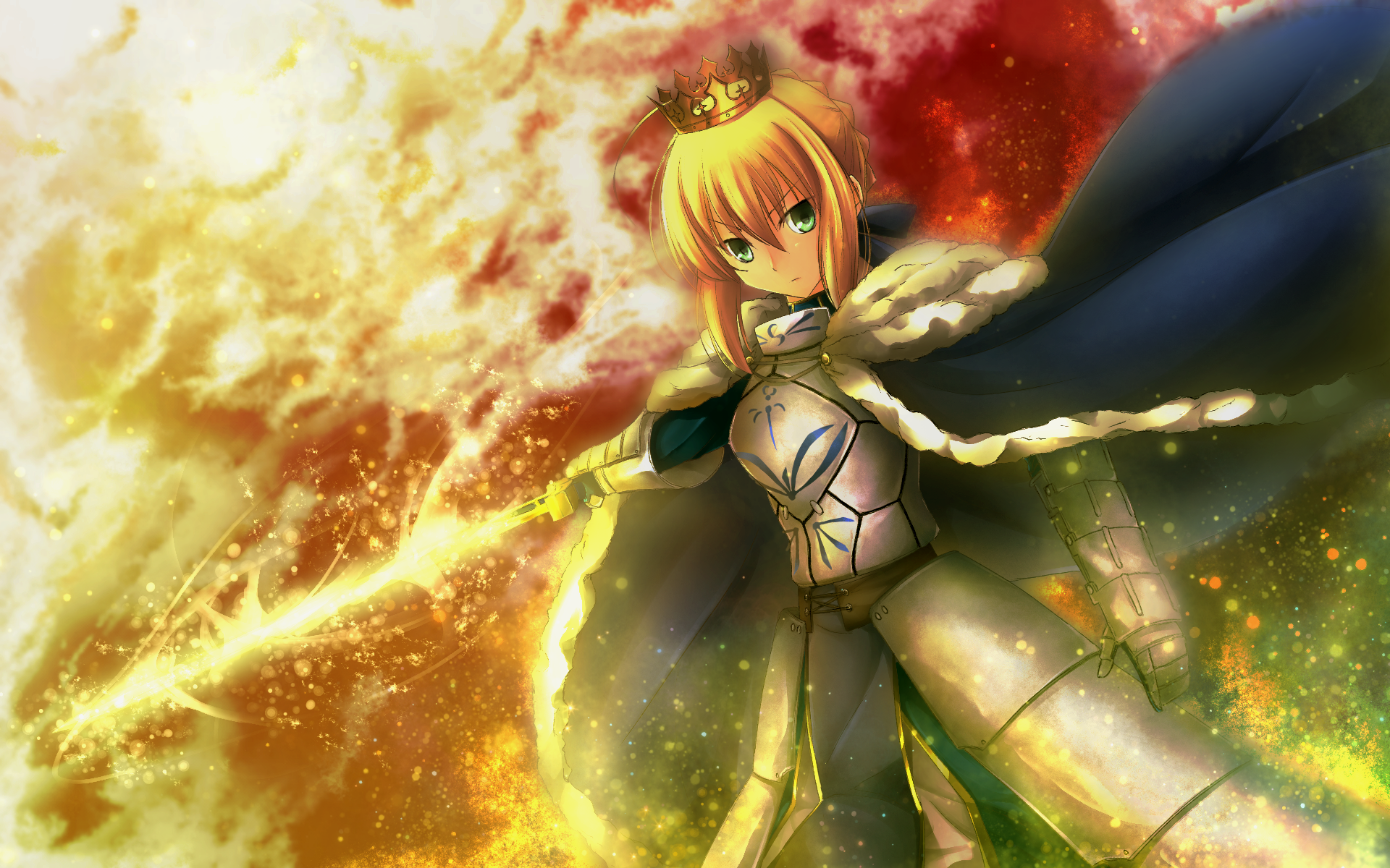 Altria Pendragon, Saber Lily, Art, Ereshkigal, Manga, Pendragon Saber Art