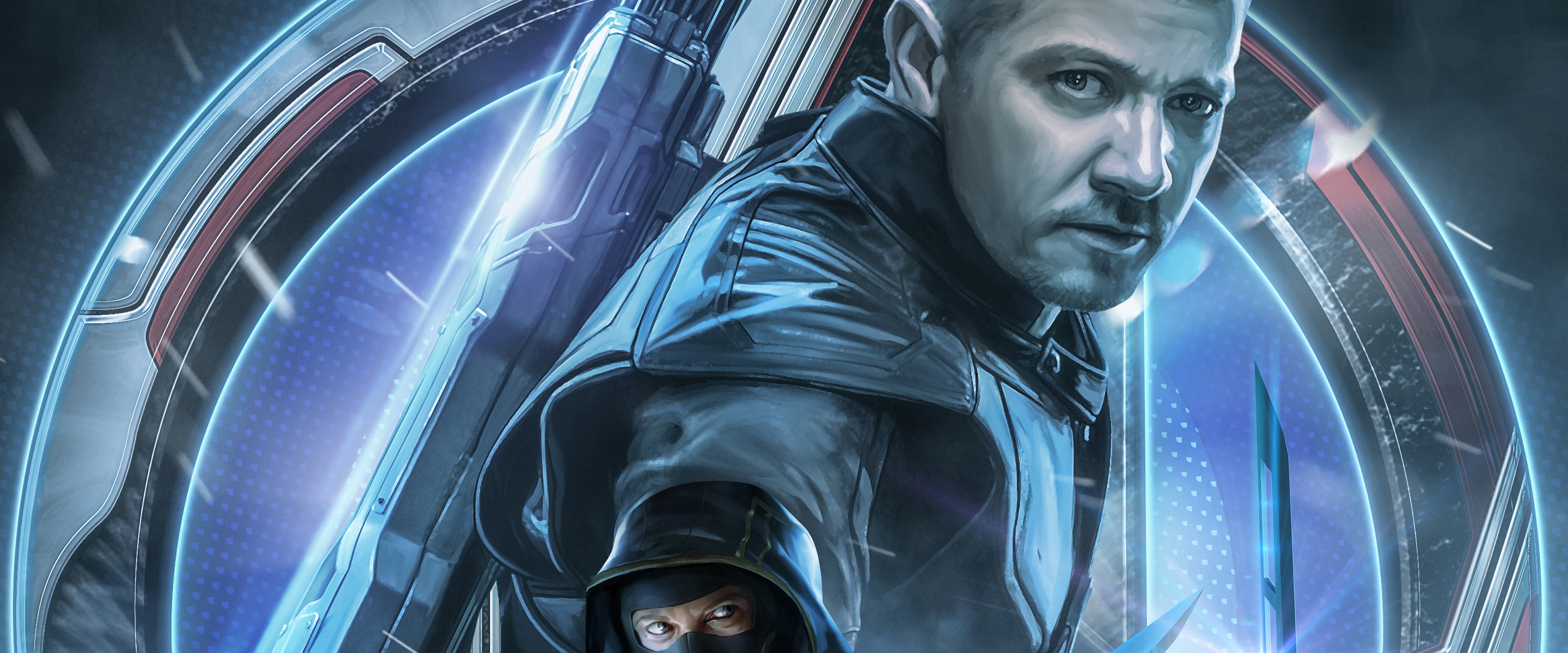 Avengers: Endgame Hawkeye Ronin 4K Wallpaper