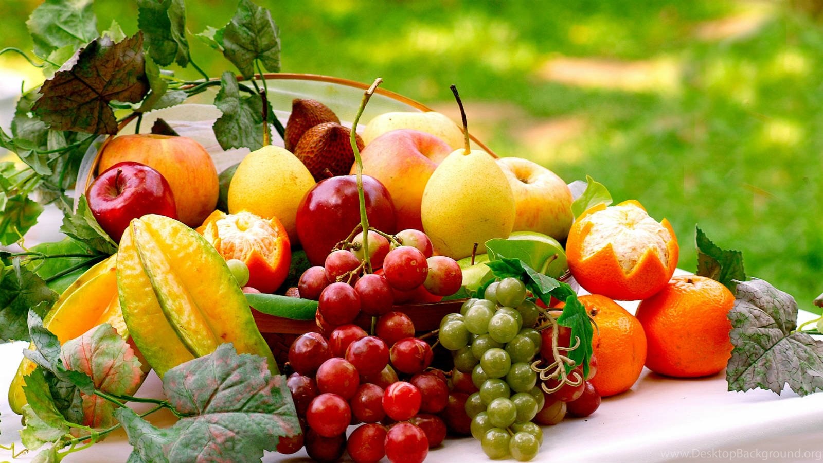 Desktop HD image of fresh fruits and Desktop Background