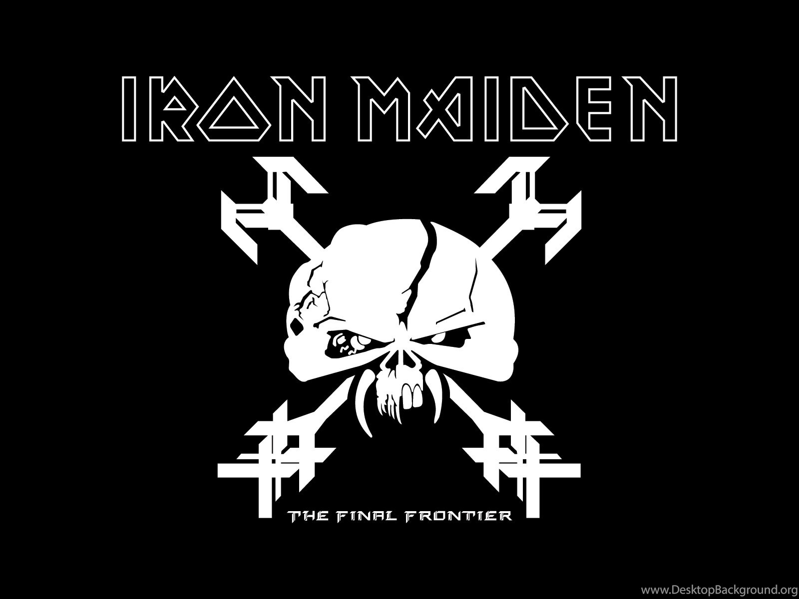 Iron Maiden Band Logo Wallpaper Desktop Background