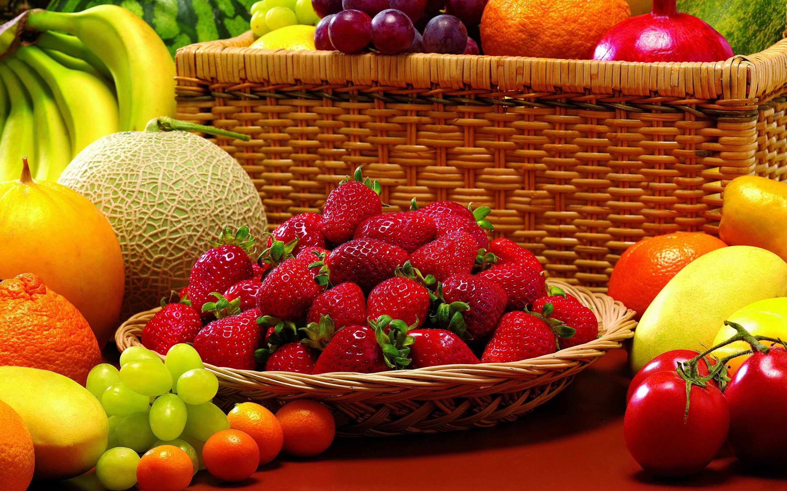 Fresh Fruits Background