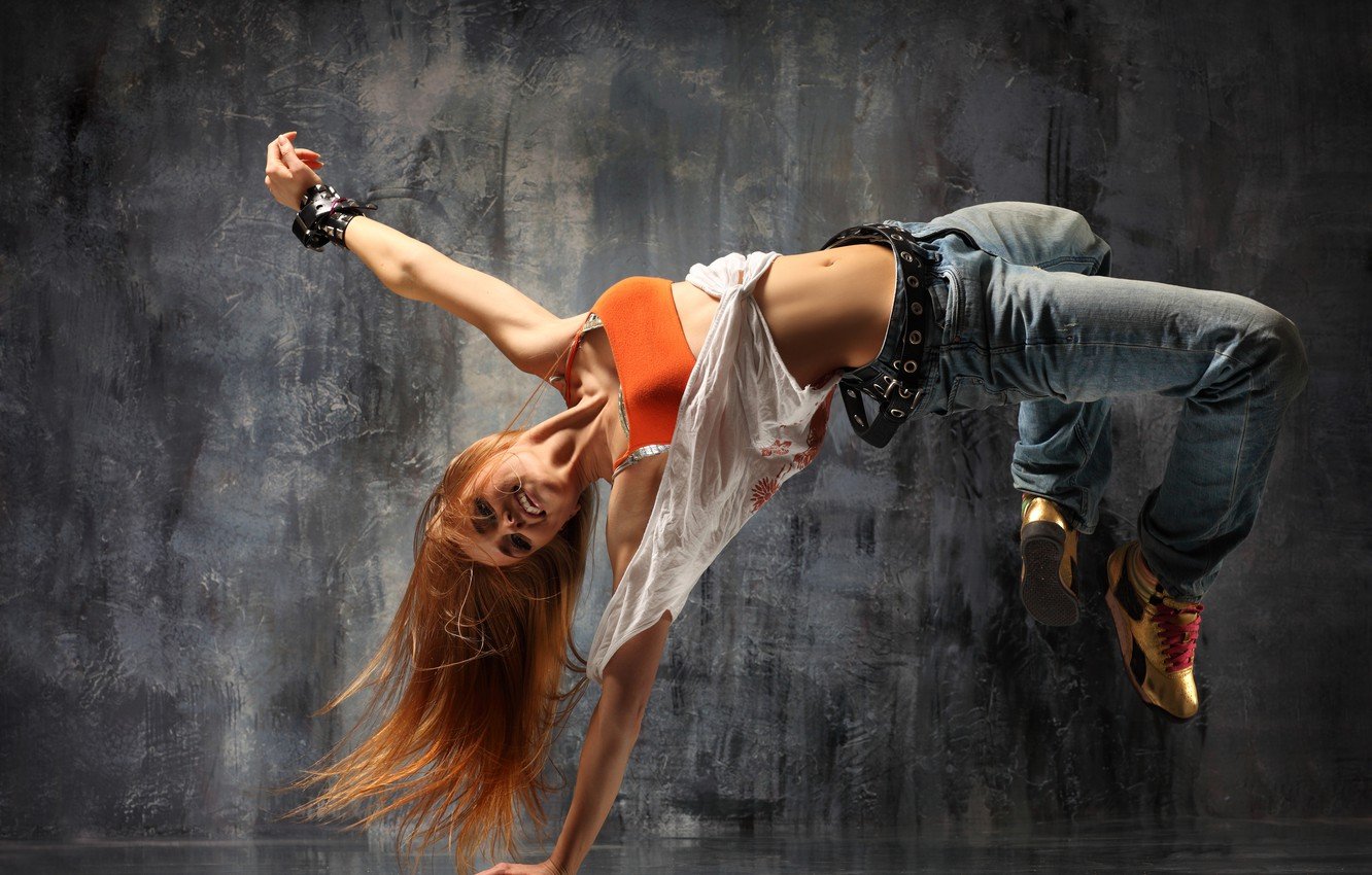 Wallpaper Wallpaper, Girl, Dance image for desktop, section девушки