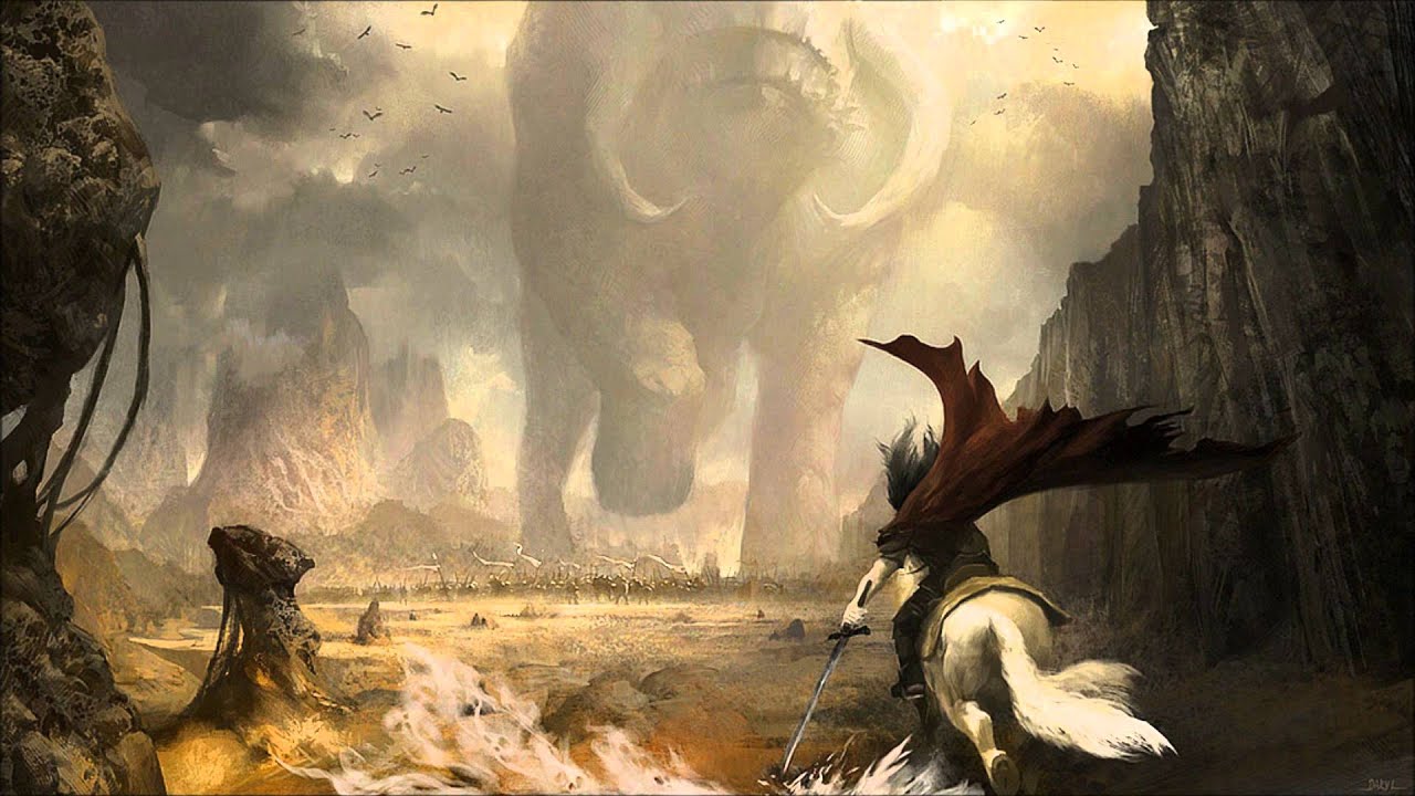 Monster Fantasy Art Giant HD Wallpaper