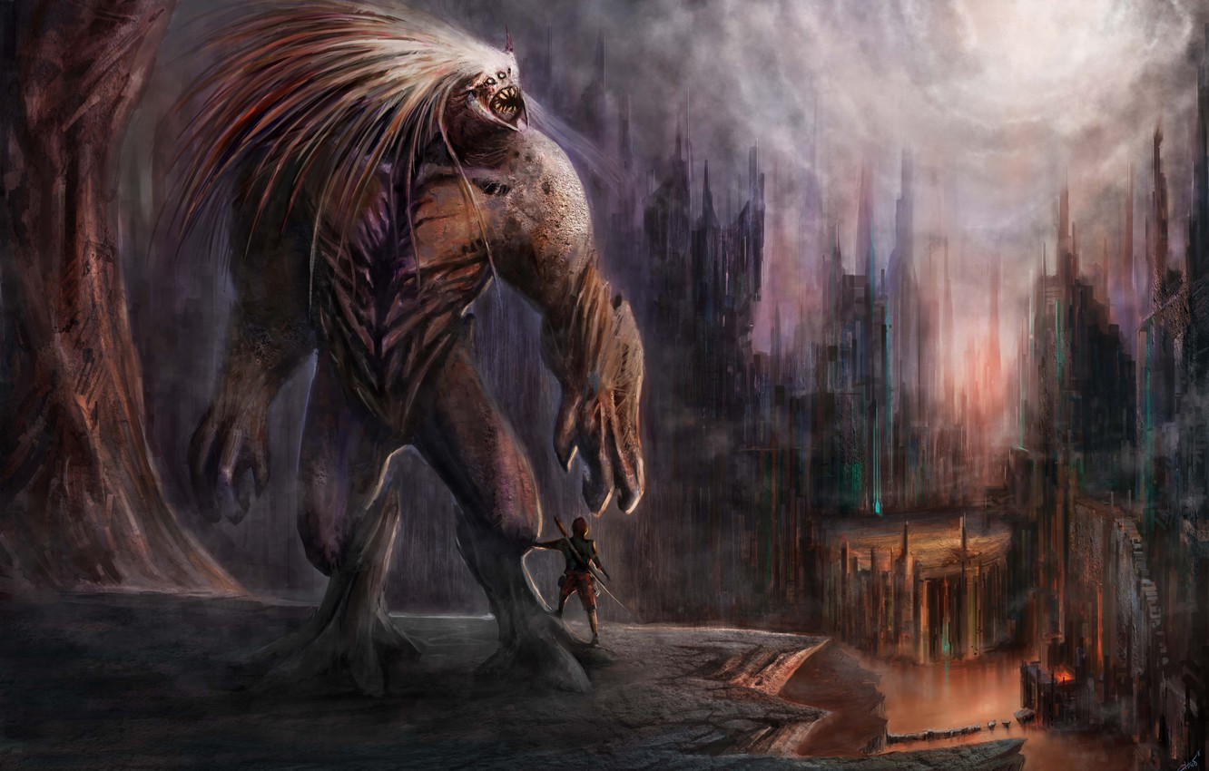 Wallpaper picture, Monster, giant, Chupacabra, brownie image for desktop, section фантастика