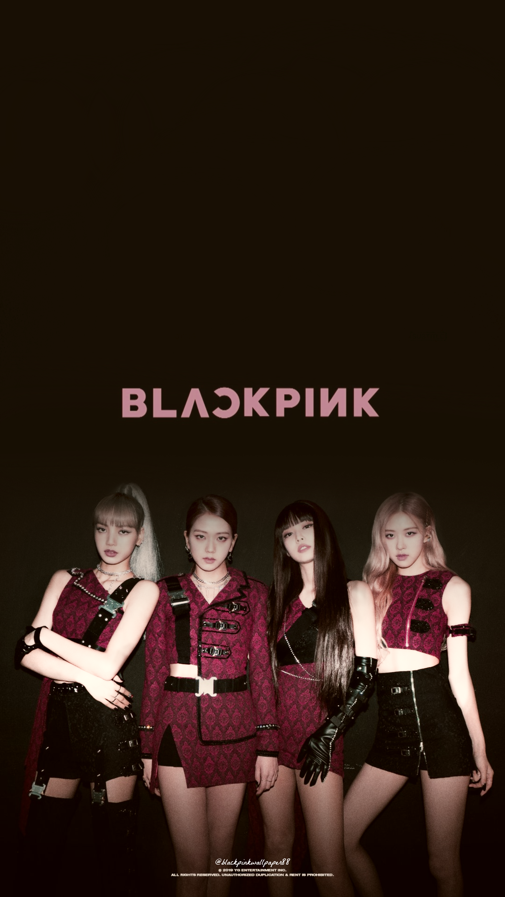 Black Pink Wallpaper HD