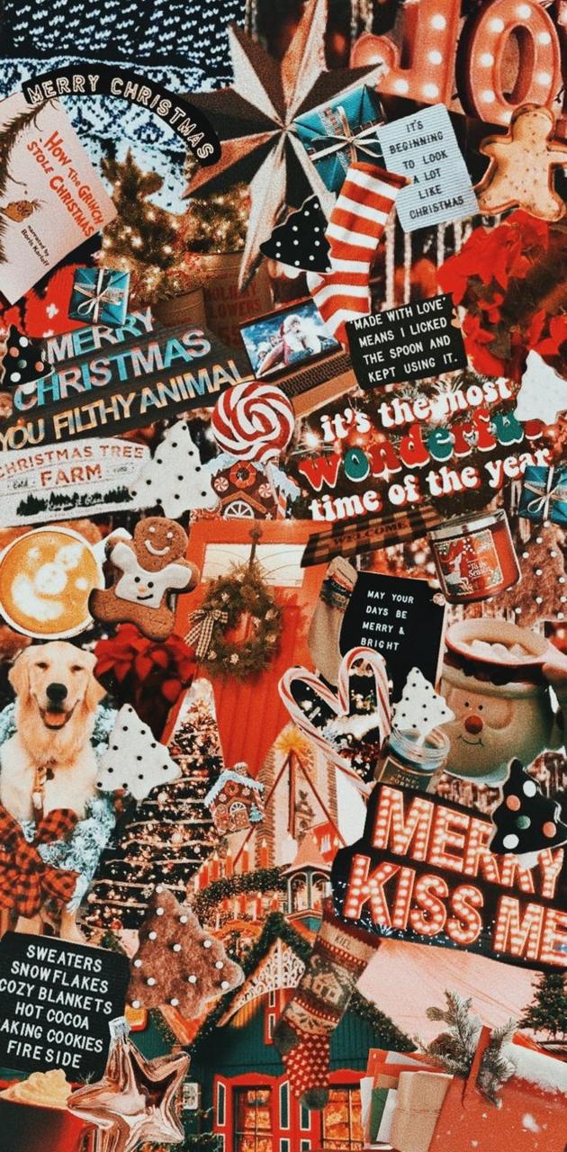Christmas aesthetic wallpaper