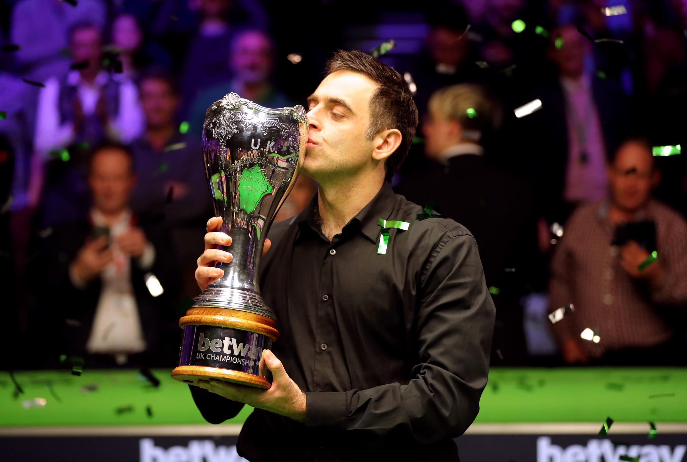 Ronnie O'Sullivan vows to continue making snooker history after winning UK Championship in York