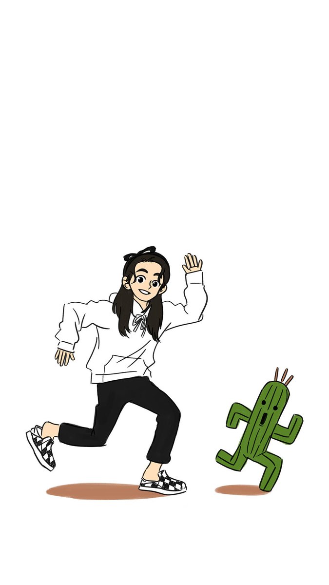 Squid☂ x Cactuar wallpaper