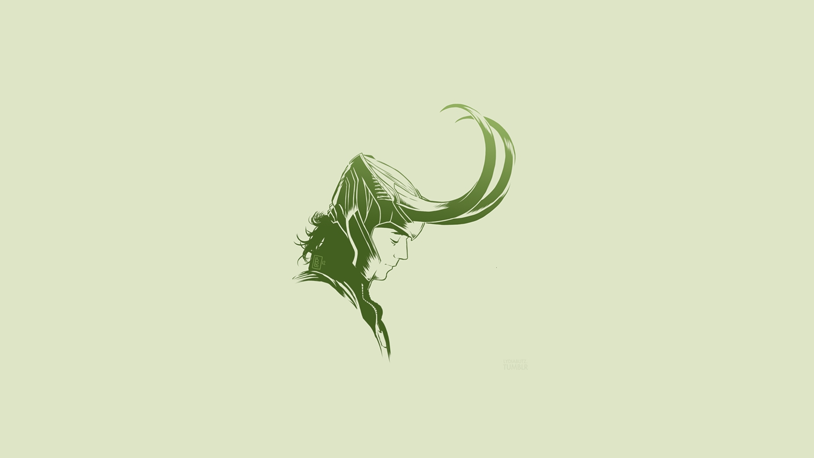 minimalistic horns loki marvel 1600x900 wallpaper High Quality Wallpaper, High Definition Wallpaper