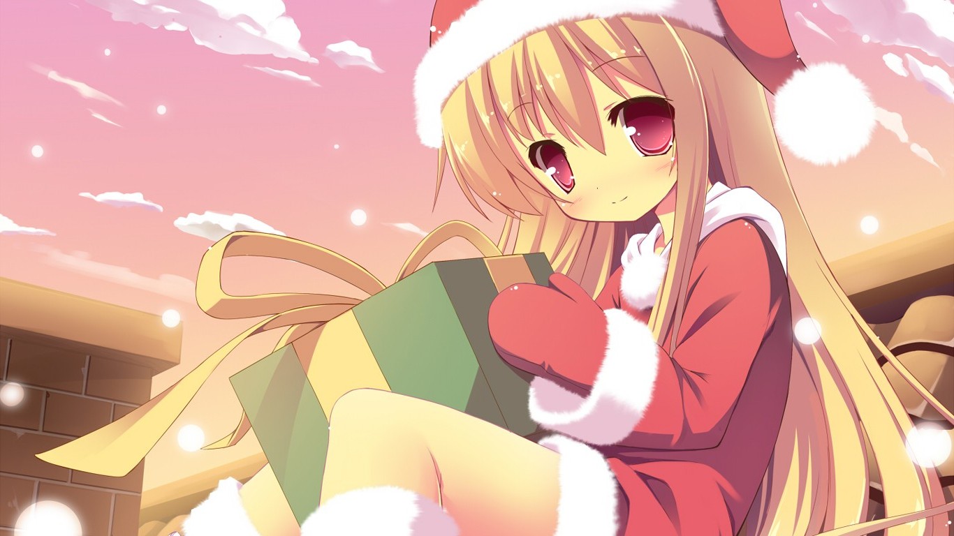 anime, Christmas, Original Characters Wallpaper HD / Desktop and Mobile Background