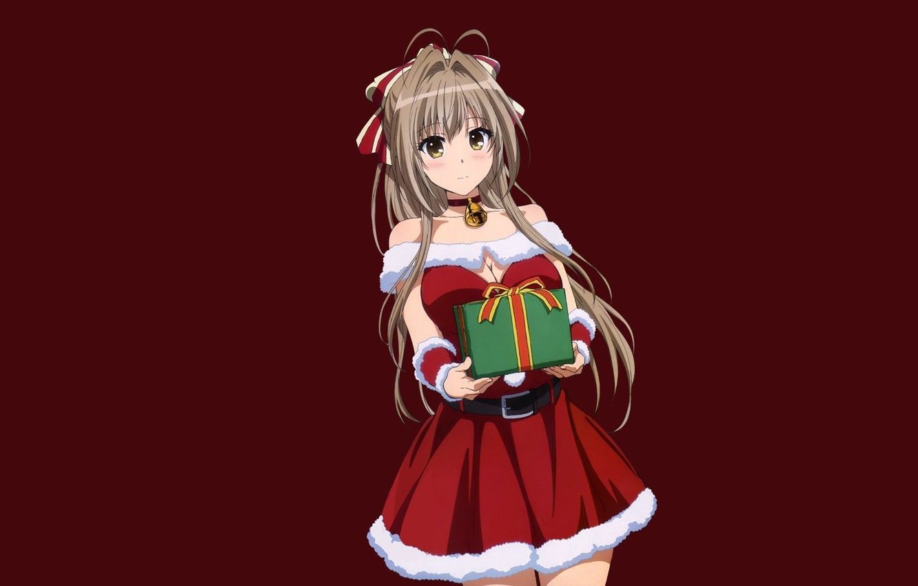 Kawaii Christmas Anime Wallpaper