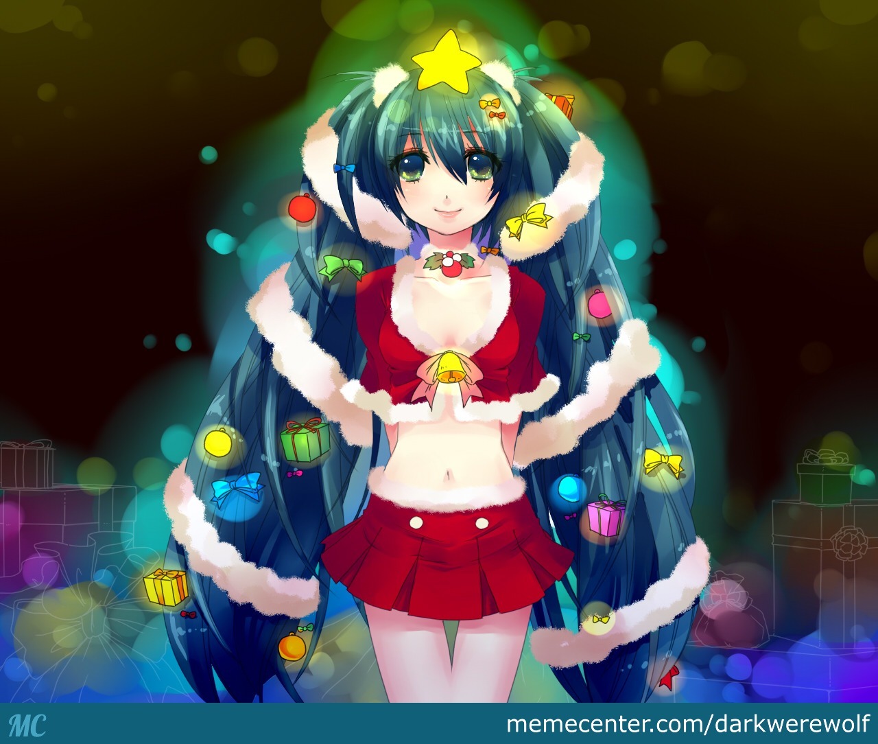 anime christmas wallpaper, cartoon, anime, adventure game, fictional character, long hair, cg artwork, plant, screenshot, animation, games