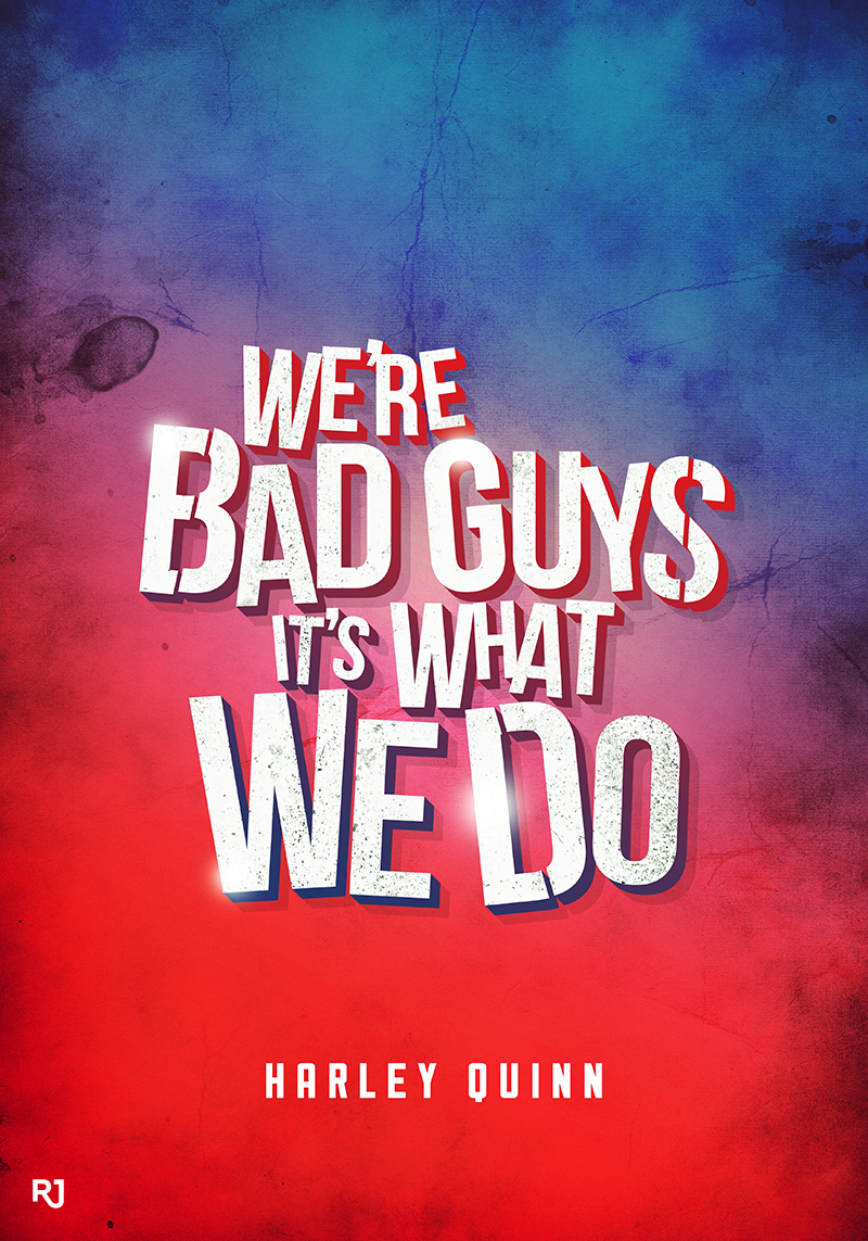 Suicide Squad Harley and Joker Quotes