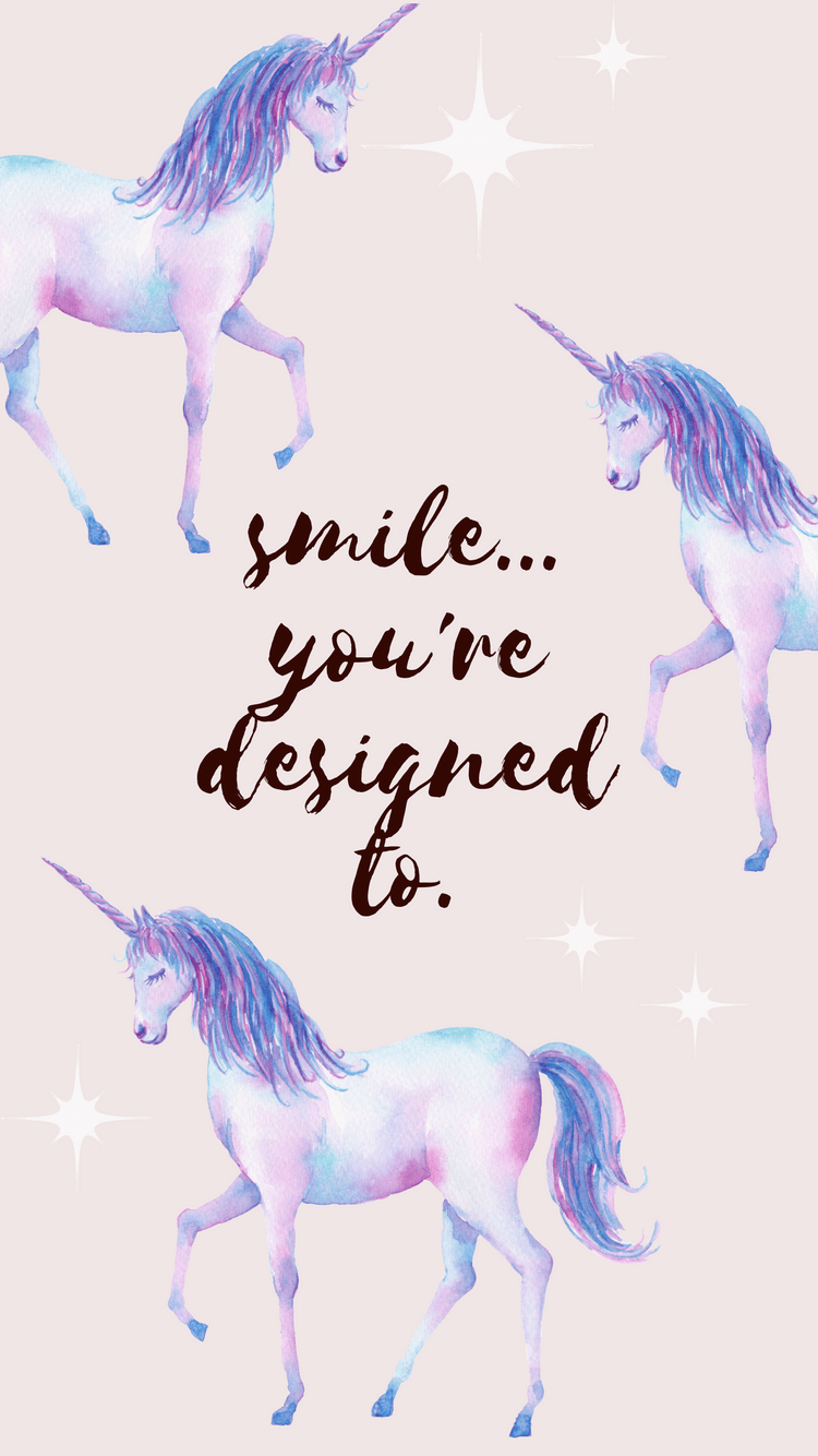 Magical Desktop & Mobile Wallpaper Fit For a Unicorn the Cusp